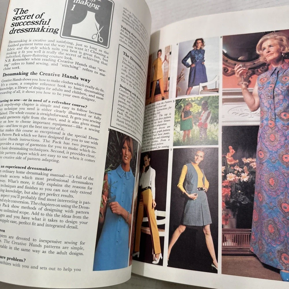 Greystone's Creative Hands Complete Knitting, Dressmaking And Needle craft Guide